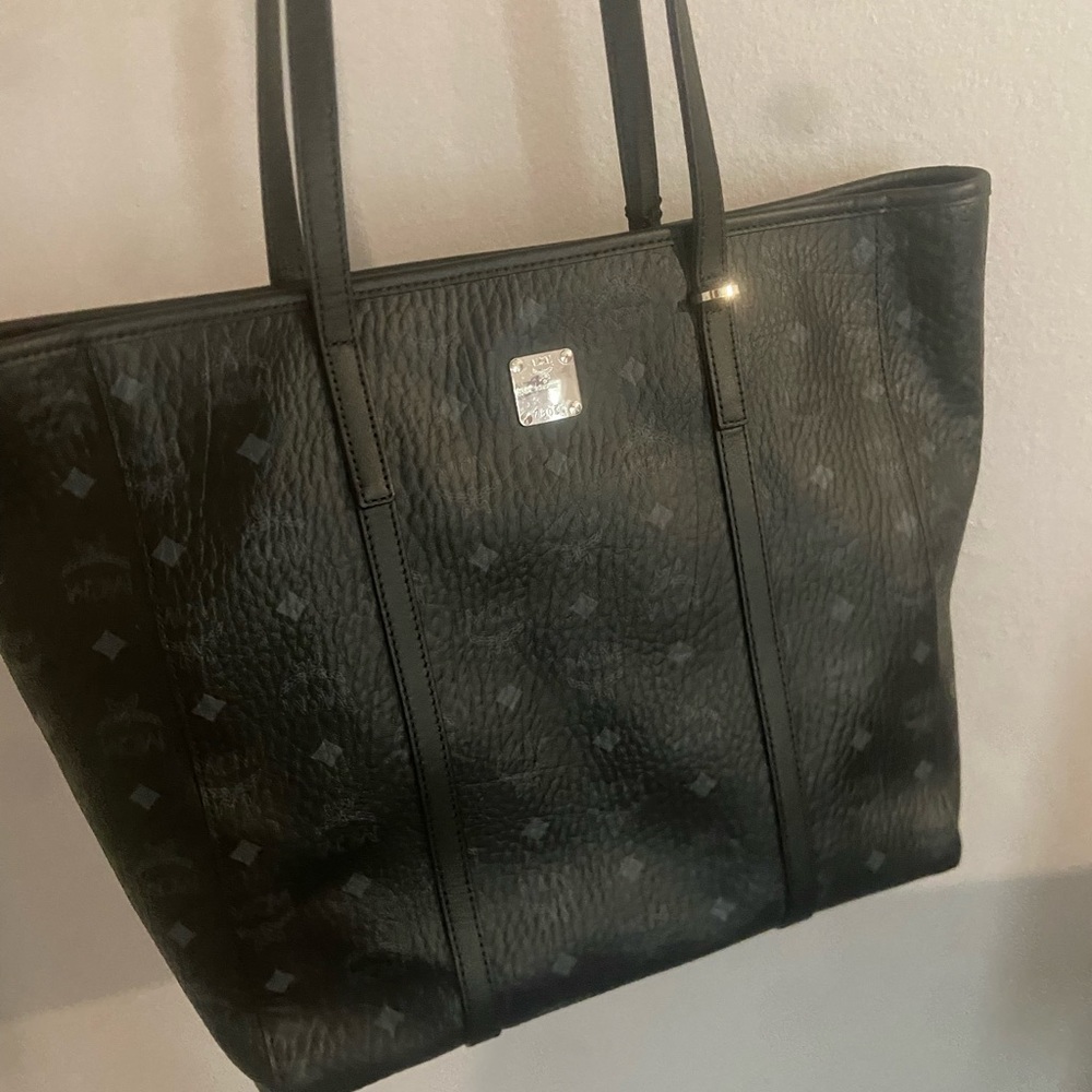 MCM Medium Black Bag